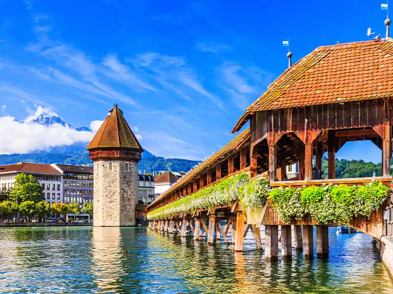 Chapel bridge Lucerne | travel ways