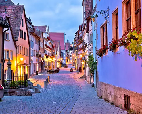 Medieval German town of Rothenburg | travel ways